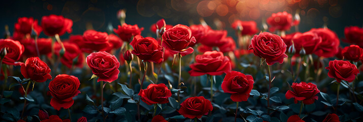 Red roses 3d image wallpaper ,
A bunch of red roses with a dark background
