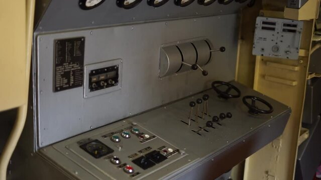 dashboard on a warship water ship today holiday