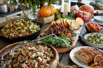 Thanksgiving Vegan Dinner with Family and Friends