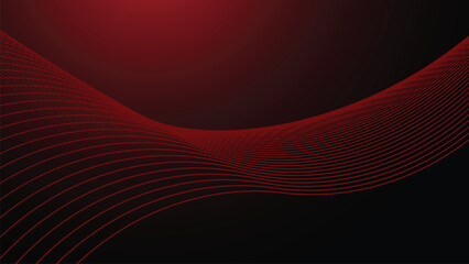 Dark Red stripes line abstract background wallpaper vector image for backdrop or fabric style	

