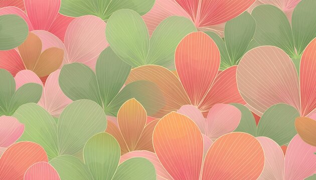 Abstract pastel pink, light green and sienna seamless pattern. can be used for wallpaper, poster, banner or texture design By Eigens Textures Patterns For Textile Designs Printing On Clothes