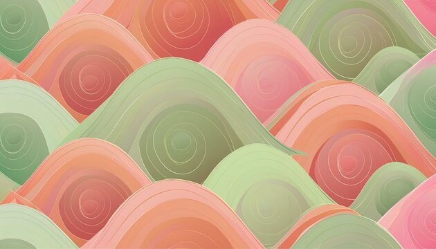Abstract pastel pink, light green and sienna seamless pattern. can be used for wallpaper, poster, banner or texture design By Eigens Textures Patterns For Textile Designs Printing On Clothes