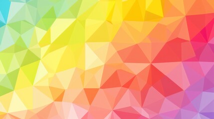 Obraz premium a colorful triangle pattern