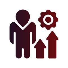 optimizing flat gradient icon