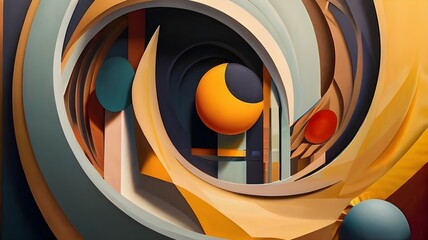 red and yellow spiral