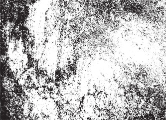 Monochrome grunge background, abstract distress horizontal overlay texture, dirty rough surface.