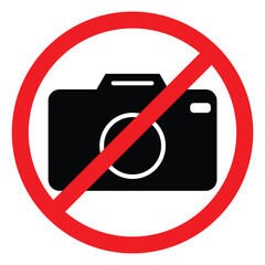 No photos and no camera forbidden sign
