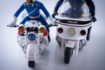 白バイ 緊急車両 オートバイ バイク