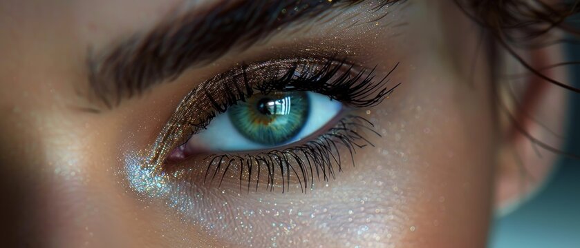 Write a commercial script for a mascara that promises to give its users superhuman vision.