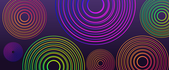 Modern abstract business background with glowing geometric lines. Blue gradient geometric shape design. Futuristic technology concept. Suit for brochure, science, website, banner, flyer, presentation