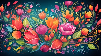 Heartwarming Mothers Day Poster Featuring Loving Mother, Heartwarming, Mothers Day, poster