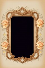 Decorated frame