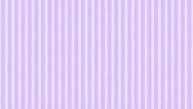 シンプル ストライプ 背景 手書き風 ループ 縦 細い 紫