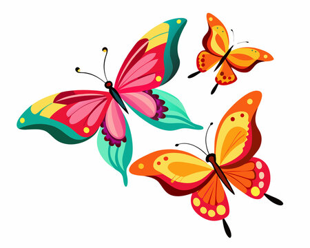 butterflies design, vector illustration eps 10. beautiful butterfly design