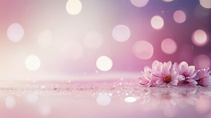 pink flowers background