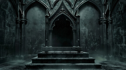 Gothic background and base