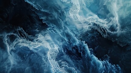 Abstract ocean waves background.
