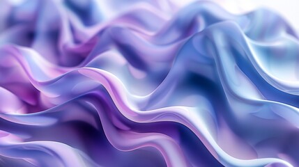 Obraz premium Flowing wave of blue and purple