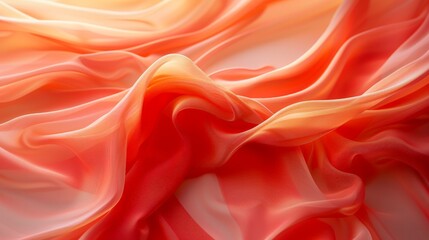 Obraz premium Close up of red and white fabric