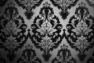 Fototapeta premium Monochrome Baroque Sophistication