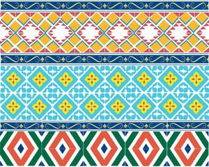 seamless pattern with elements background