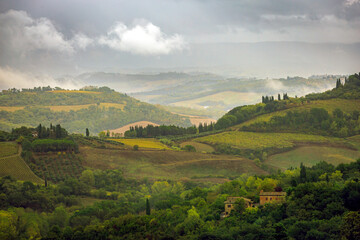 Fototapeta premium Tuscan landscape, Italy