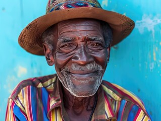 Obraz premium Portrait photos of non elderly men