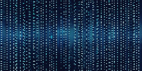 Polygonal-shaped molecular technology illustrating interconnected dots and lines.