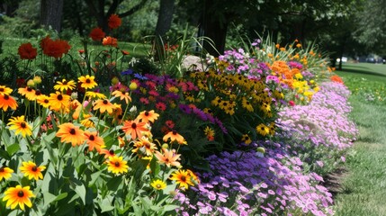 Annual Bloom Succession Planting