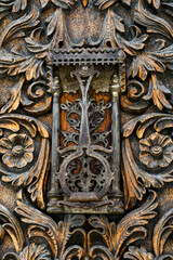 Wonderful knocker door in Ciudad Real, Spain