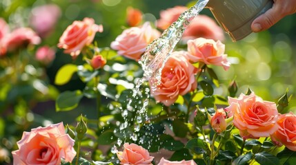 Fertilizing Rose Gardens