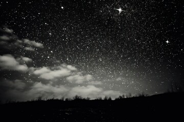Star sky astronomy outdoors nature. - obrazy, fototapety, plakaty