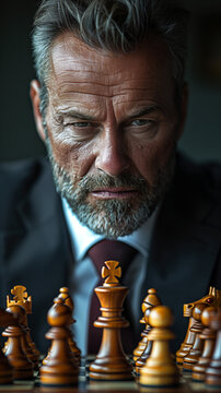 9w CEO playing chess.