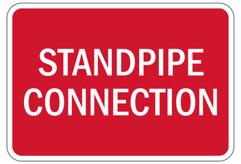 Standpipe sign