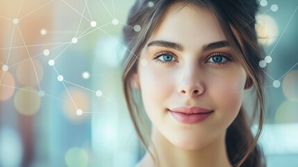 portrait of a woman in tech