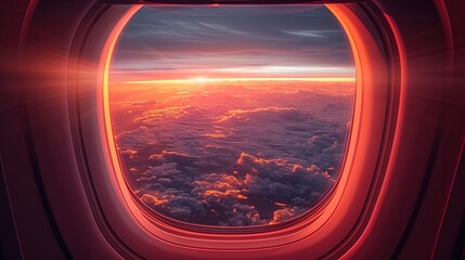 The eluminator transforms the airplane window into a portal to the skies, offering passengers a c