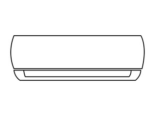 Ac outline design vector