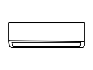 Ac outline design vector