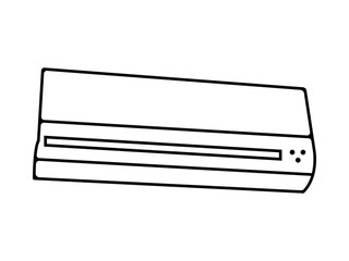 Ac outline design vector