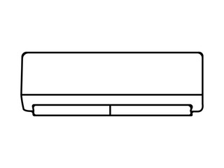 Ac outline design vector