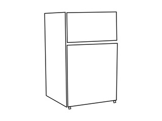 Freez outline design illustration