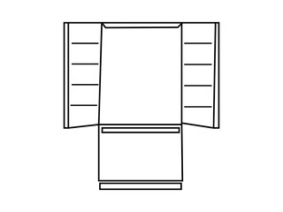 Freez outline design illustration