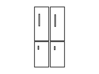 Freez outline design illustration