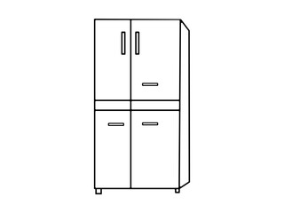 Freez outline design illustration