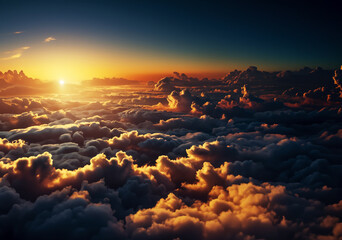 The vista from cloud level is panoramic.