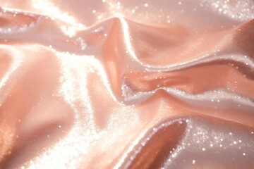 Fototapeta premium Fabric texture backgrounds silk crumpled.