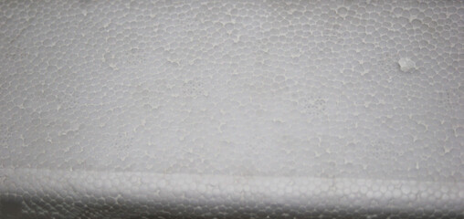 White color polystyrene or thermocol sheet or Thermoplastic textured background. Useful for...