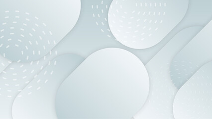 White vector abstract geometrical shape with modern style background. For website, banners, brochure, posters, flyer, card, and cover