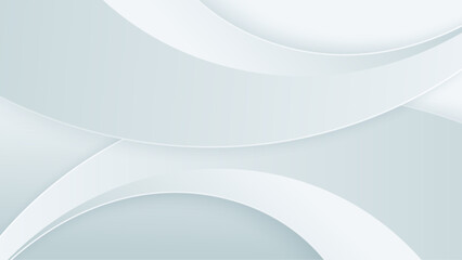 White modern and simple abstract background art vector with shapes. For background presentation, background, wallpaper, banner, brochure, web layout, and cover