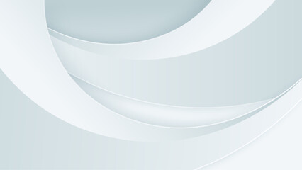 White minimalist style abstract background with geometric shape. For business banner, formal backdrop, prestigious voucher, luxe invite, wallpaper and background